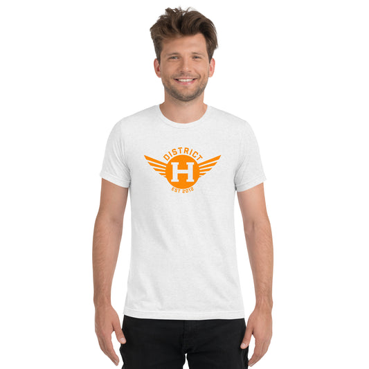 Wings Short Sleeve T-Shirt - Orange